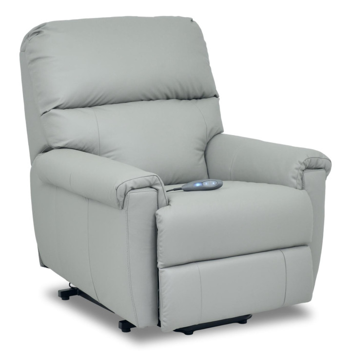 Poltrona Reclinável Alpha com LIFT - Couro Legítimo