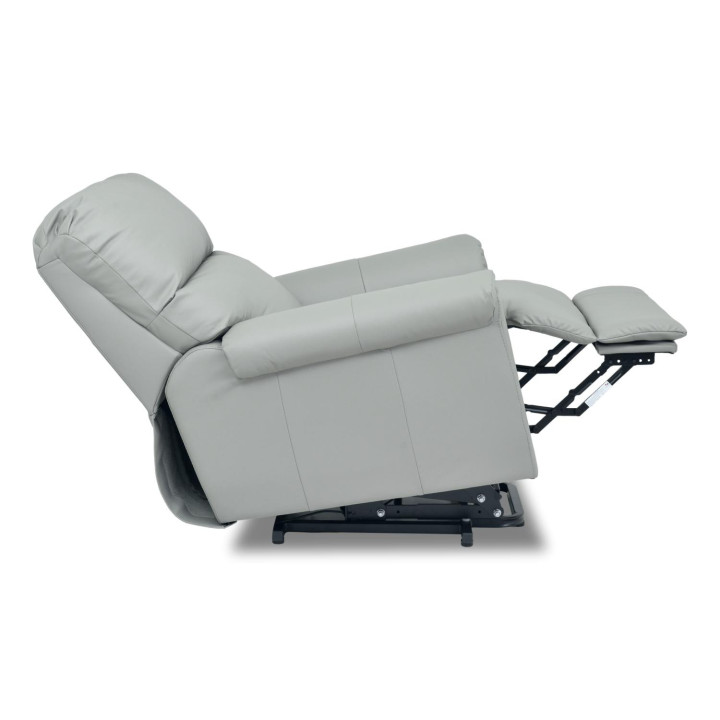 Poltrona Reclinável Alpha com LIFT - Couro Legítimo