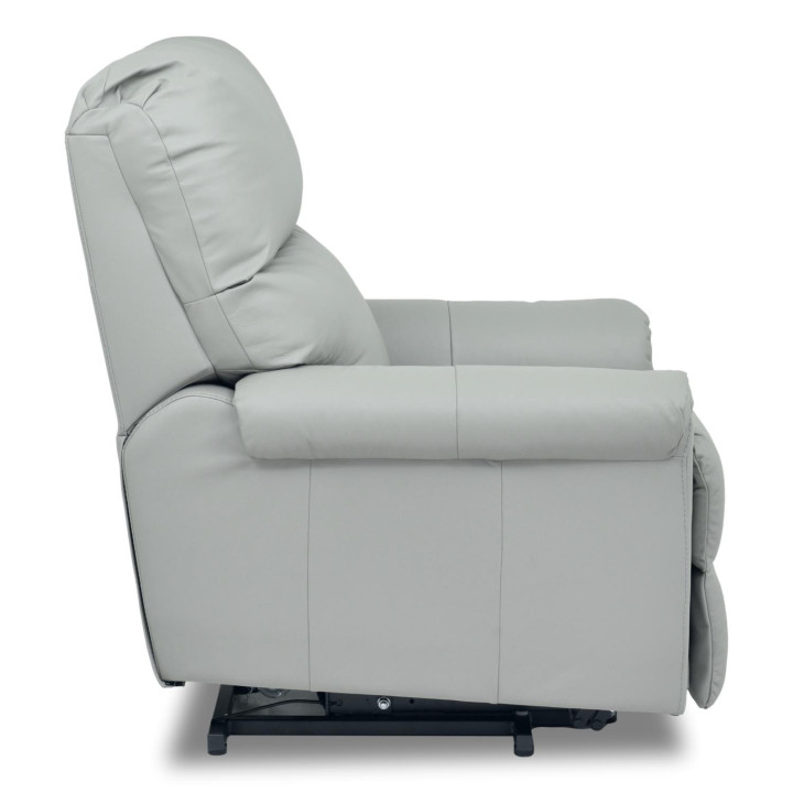 Poltrona Reclinável Alpha com LIFT - Couro Legítimo