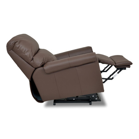 Poltrona Reclinável Alpha com LIFT - Couro Legítimo