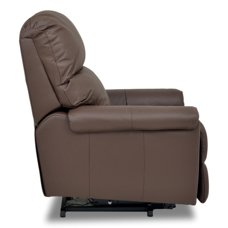 Poltrona Reclinável Alpha com LIFT - Couro Legítimo