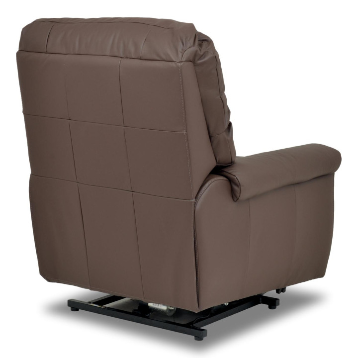 Poltrona Reclinável Alpha com LIFT - Couro Legítimo