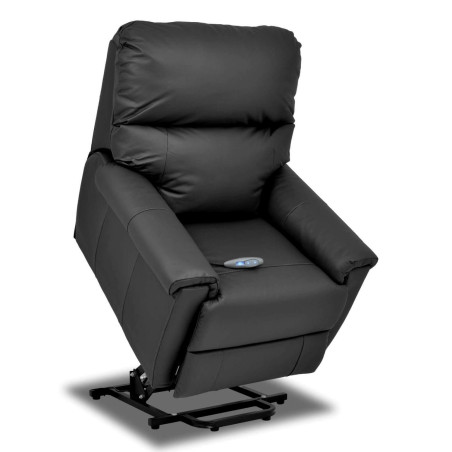 Poltrona Reclinável Alpha com LIFT - Couro Legítimo