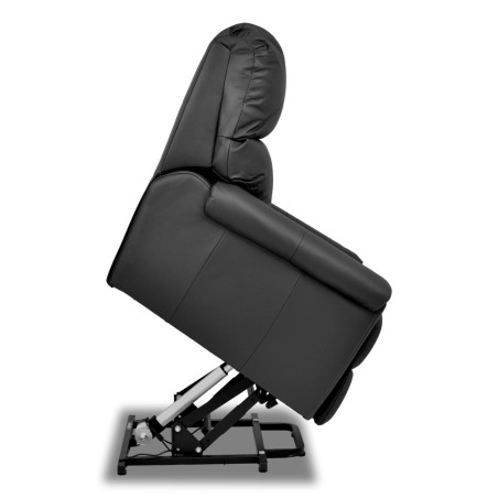 Poltrona Reclinável Alpha com LIFT - Couro Legítimo