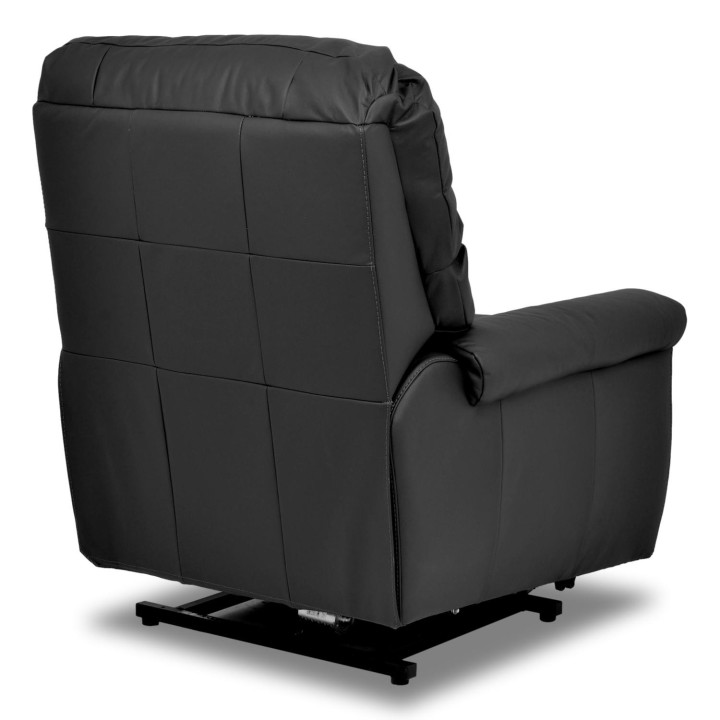 Poltrona Reclinável Alpha com LIFT - Couro Legítimo