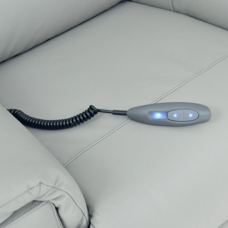 Poltrona Reclinável Alpha com LIFT - Couro Legítimo