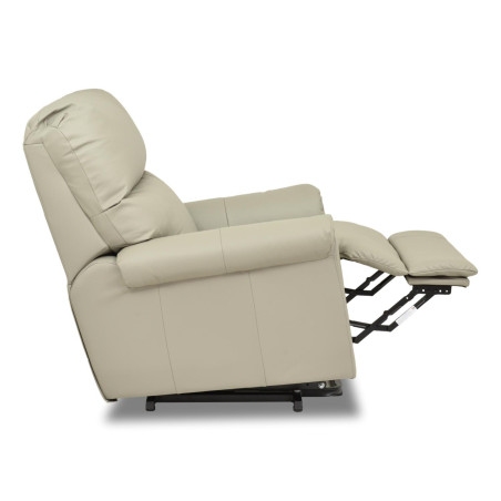 Poltrona Reclinável Alpha com LIFT - Couro Legítimo