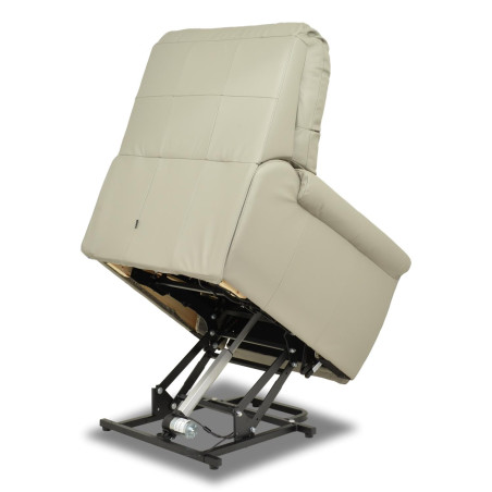 Poltrona Reclinável Alpha com LIFT - Couro Legítimo