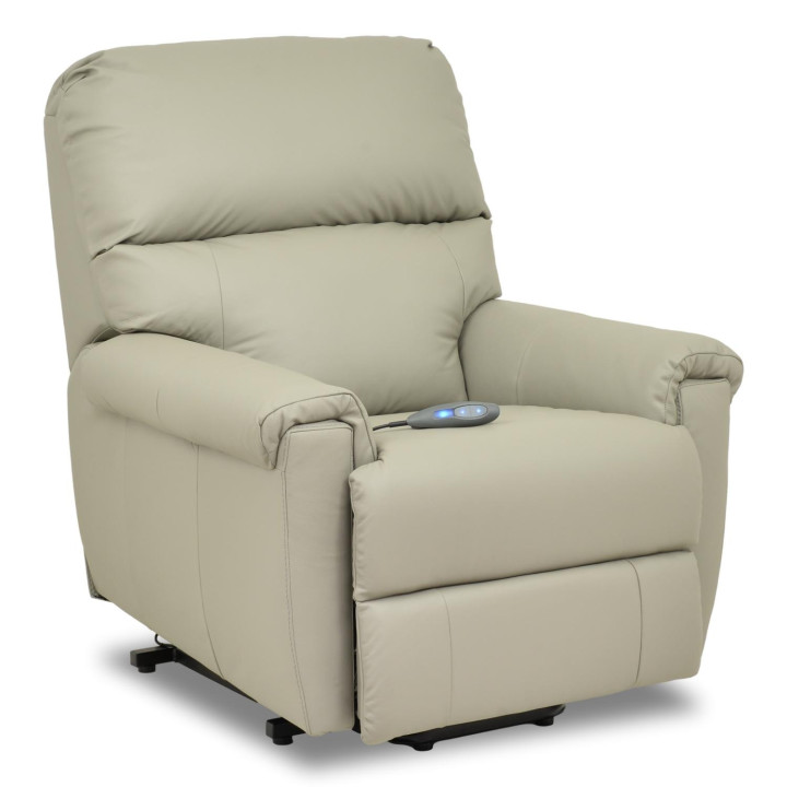 Poltrona Reclinável Alpha com LIFT - Couro Legítimo