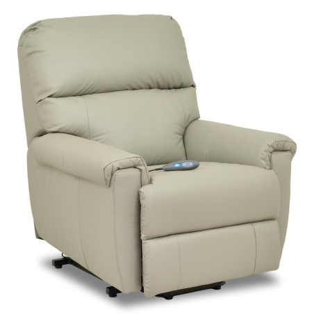 Poltrona Reclinável Alpha com LIFT - Couro Legítimo