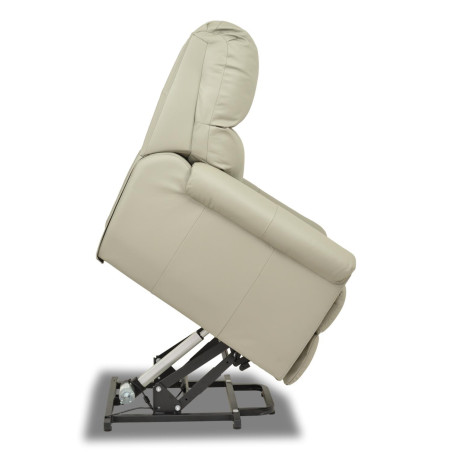 Poltrona Reclinável Alpha com LIFT - Couro Legítimo