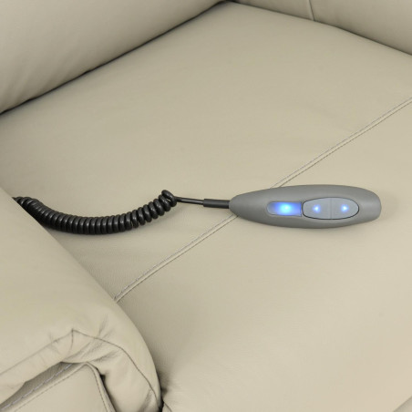 Poltrona Reclinável Alpha com LIFT - Couro Legítimo