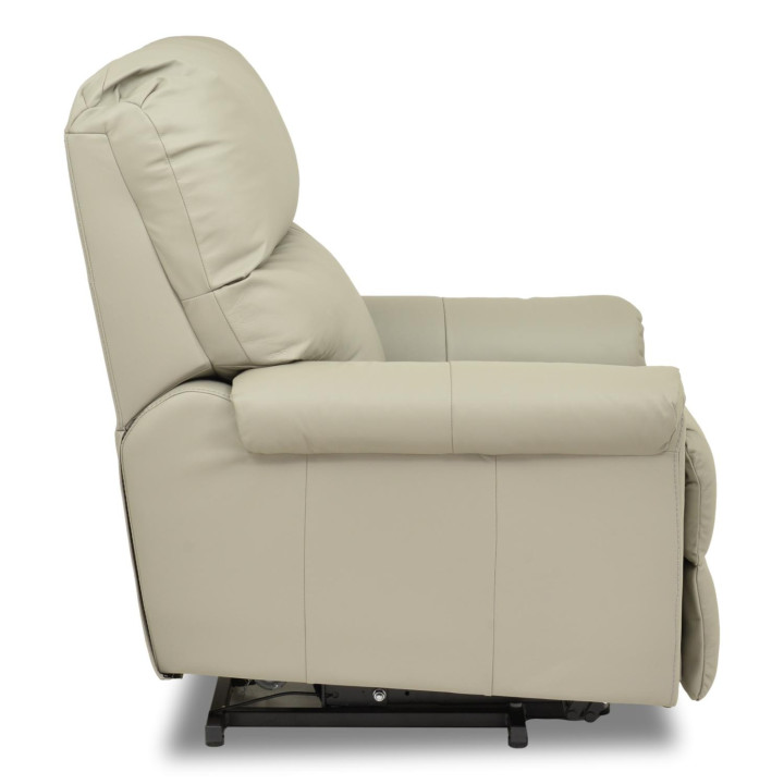 Poltrona Reclinável Alpha com LIFT - Couro Legítimo
