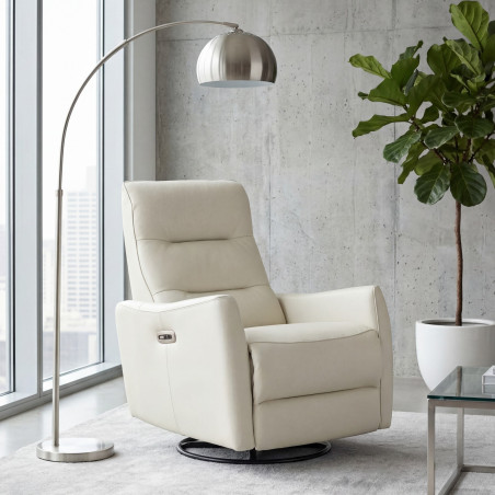 Poltrona Reclinável Hanna - Couro Legítimo