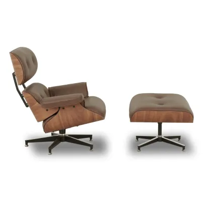 Poltrona Charles Eames Couro Legítimo | Poltronas
