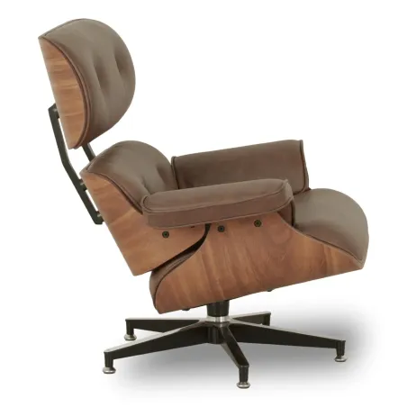 Poltrona Charles Eames Couro Legítimo | Poltronas