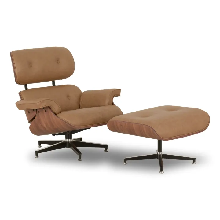 Poltrona Charles Eames Couro Legítimo | Poltronas