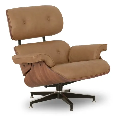 Poltrona Charles Eames Couro Legítimo | Poltronas