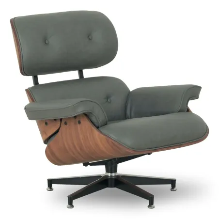 Poltrona Charles Eames Couro Legítimo | Poltronas