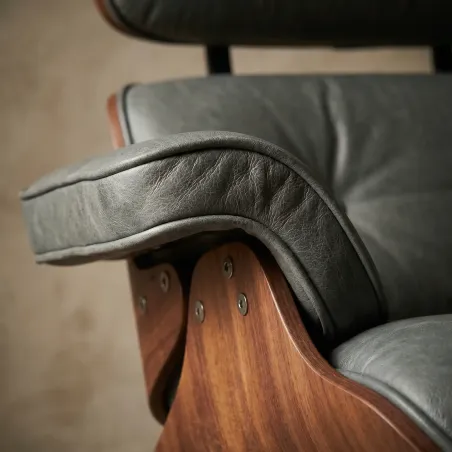 Poltrona Charles Eames Couro Legítimo | Poltronas